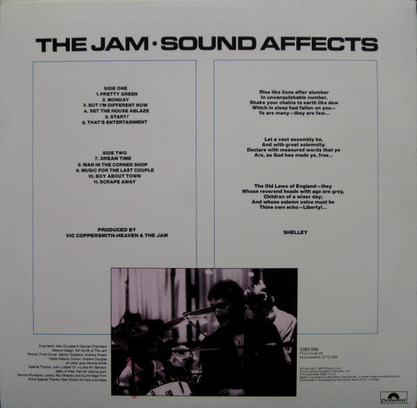 The Jam : Sound Affects (LP, Album)