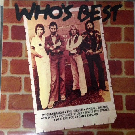The Who : Who's Best (LP, Comp, Ltd)