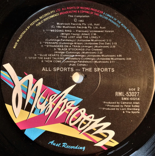 The Sports : All Sports (LP, Comp)