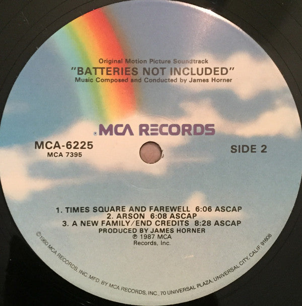 James Horner : Batteries Not Included (Original Motion Picture Soundtrack) (LP)