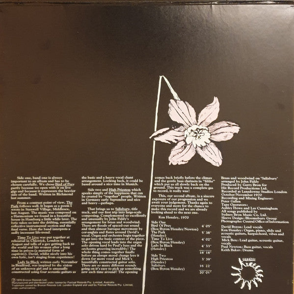 Uriah Heep : Salisbury (LP, Album, RE, Gat)