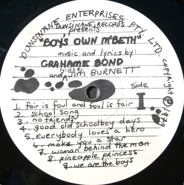 Various : Boys Own McBeth (LP, Album)