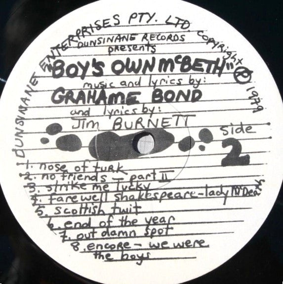 Various : Boys Own McBeth (LP, Album)