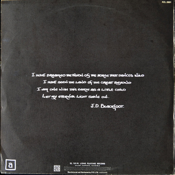 J. D. Blackfoot : The Song Of Crazy Horse (LP, Album)