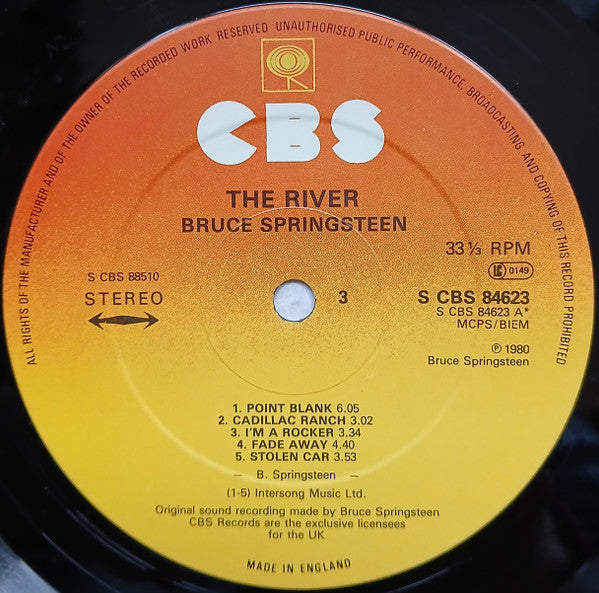 Bruce Springsteen : The River (2xLP, Album)