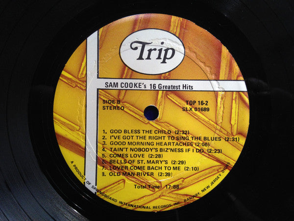 Sam Cooke : 16 Greatest Hits (LP, Comp)