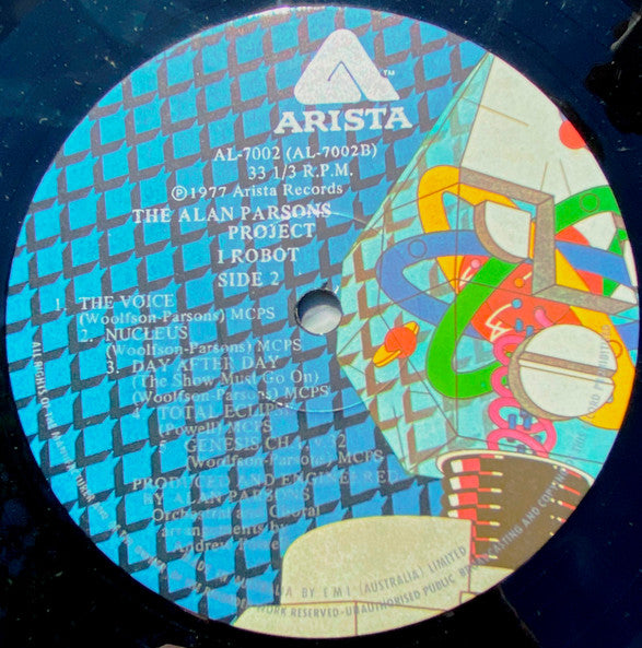 The Alan Parsons Project : I Robot (LP, Album, Gat)