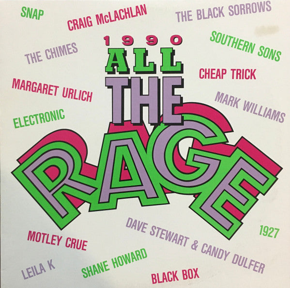 Various : 1990 All The Rage (LP, Comp)