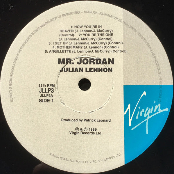 Julian Lennon : Mr. Jordan (LP, Album)