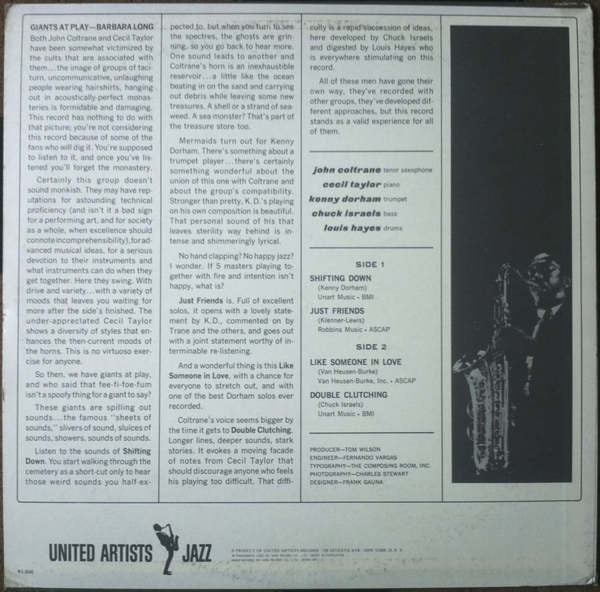 John Coltrane : Coltrane Time (LP, Album, Ltd, RE)