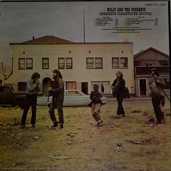 Creedence Clearwater Revival : Willy And The Poor Boys (LP, Album)