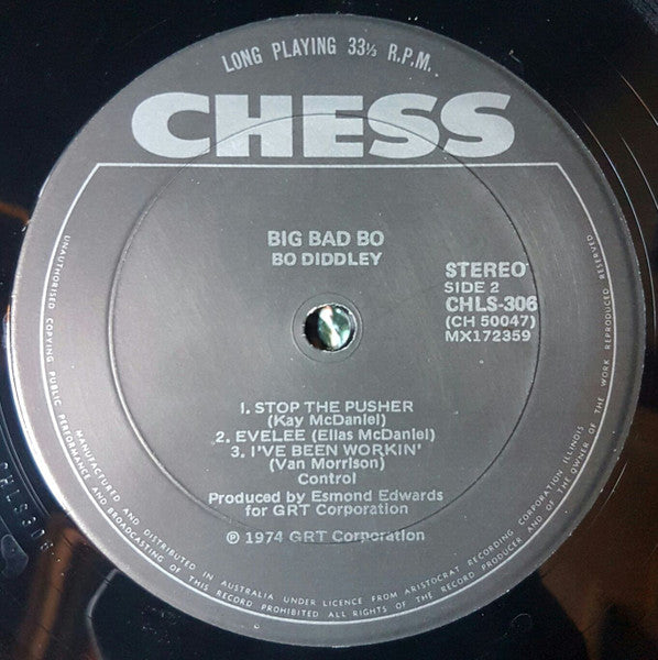 Bo Diddley : Big Bad Bo (LP, Album)