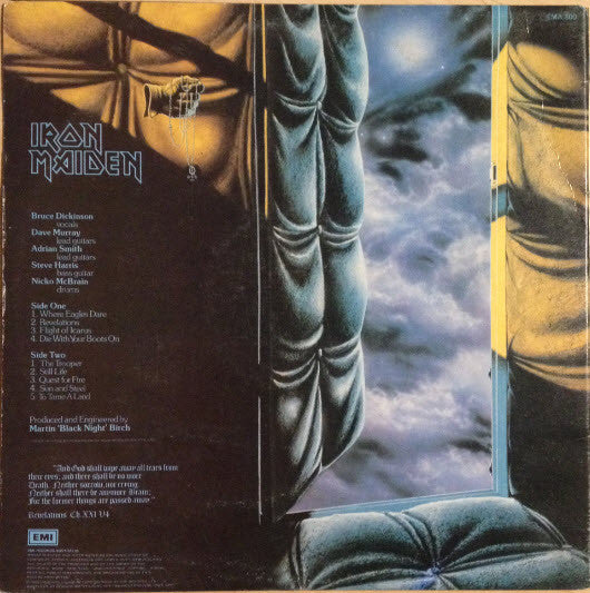 Iron Maiden : Piece Of Mind (LP, Album, Gat)