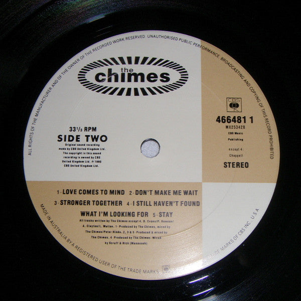 The Chimes : The Chimes (LP, Album)