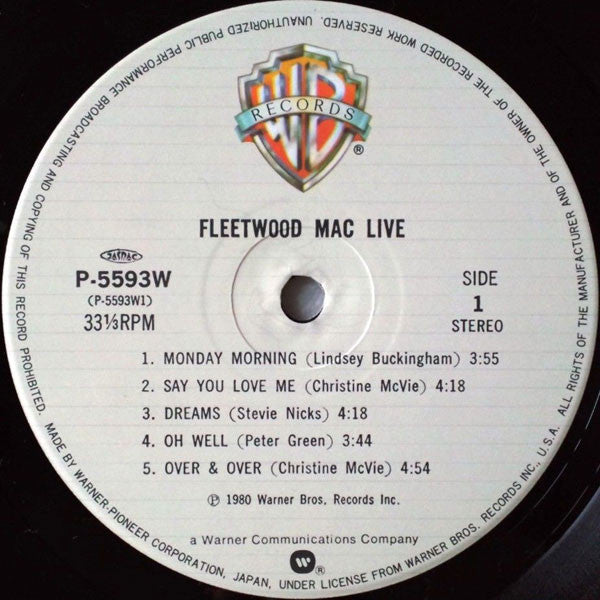Fleetwood Mac : Live (2xLP, Album)