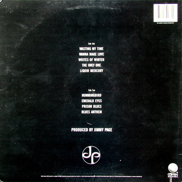 Jimmy Page : Outrider (LP, Album, All)