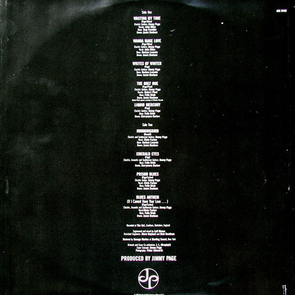 Jimmy Page : Outrider (LP, Album, All)