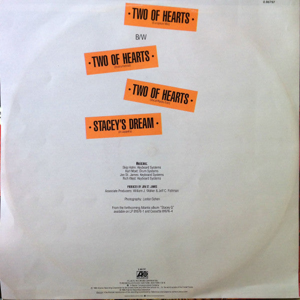 Stacey Q : Two Of Hearts (12")