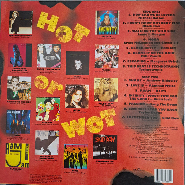 Various : Hot Or Wot (LP, Comp)