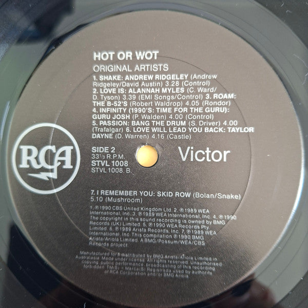 Various : Hot Or Wot (LP, Comp)