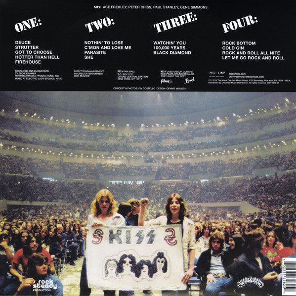 Kiss : Alive! (2xLP, Album, RE, 180)