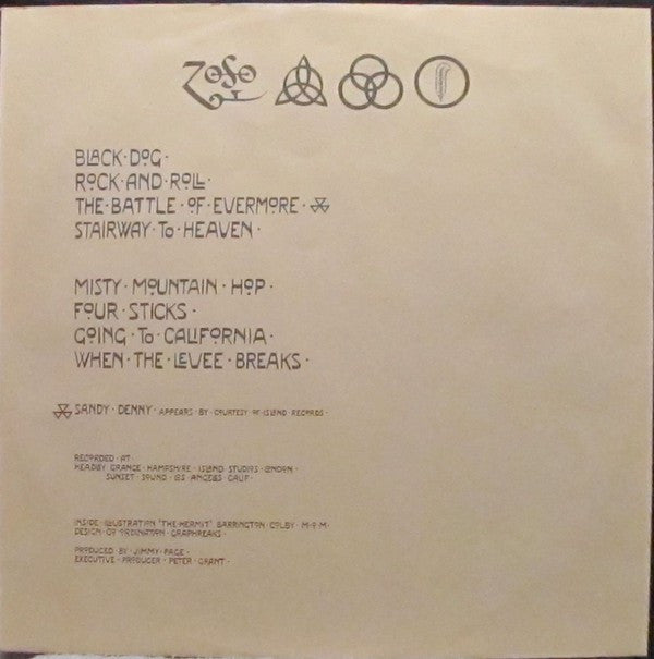Led Zeppelin : Led Zeppelin  (LP, Album, Gat)