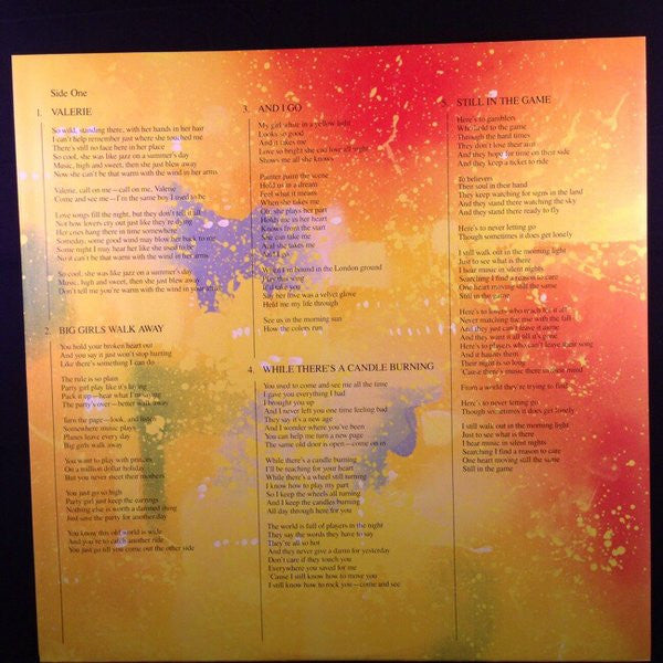 Steve Winwood : Talking Back To The Night (LP, Album)