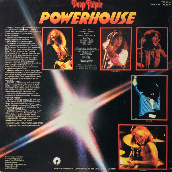 Deep Purple : Powerhouse (LP, Comp)