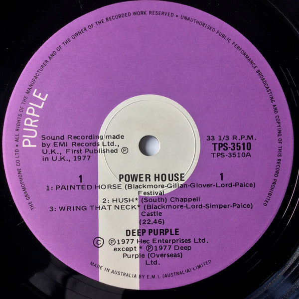 Deep Purple : Powerhouse (LP, Comp)