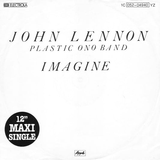 John Lennon - Plastic Ono Band* : Imagine (12", Maxi)