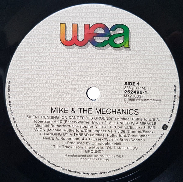 Mike + The Mechanics* : Mike + The Mechanics (LP, Album)