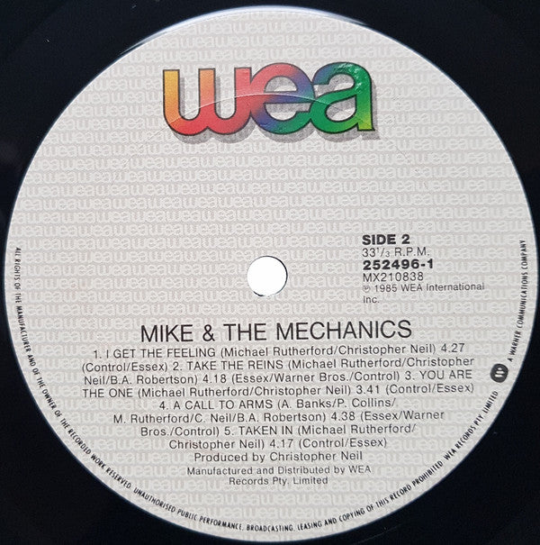 Mike + The Mechanics* : Mike + The Mechanics (LP, Album)