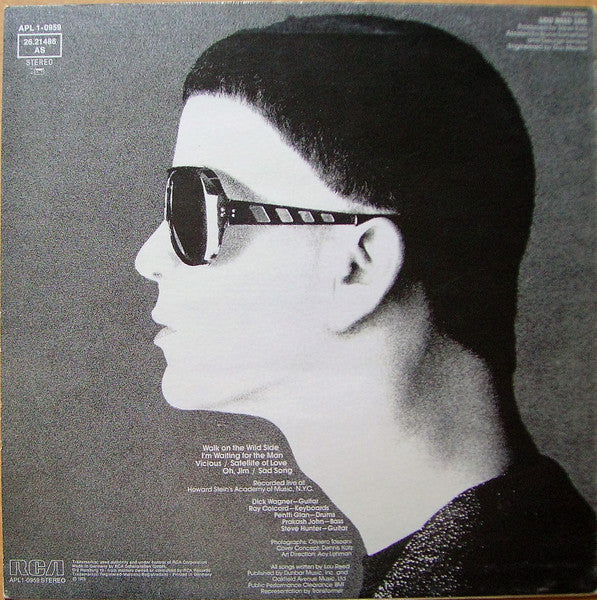 その他 2LP Lou Reed Live In Italy RPL3046 RCA /00500 Buy Lou Reed : Lou Reed Live (LP, Album) Online for a great price