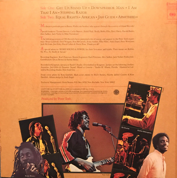 Peter Tosh : Equal Rights (LP, Album)