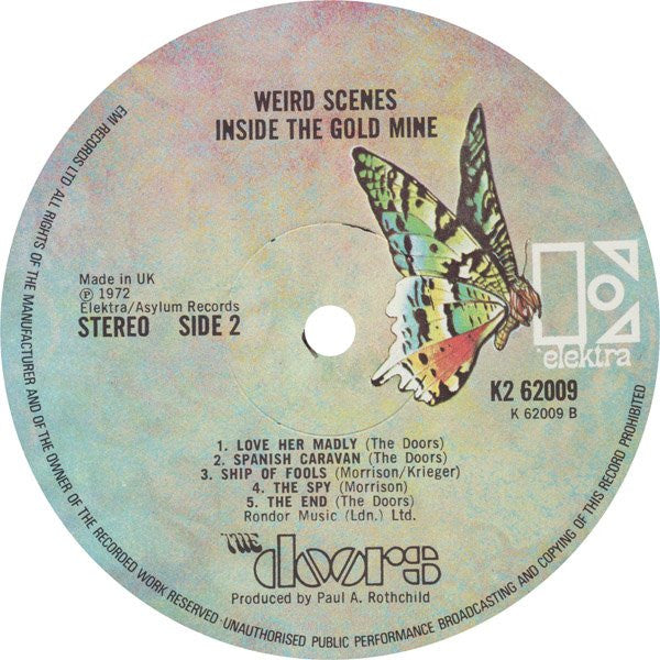 The Doors : Weird Scenes Inside The Gold Mine (2xLP, Comp, RE)