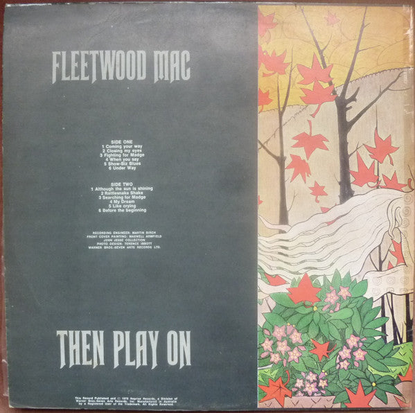 Fleetwood Mac : Then Play On (LP, Album, RP)