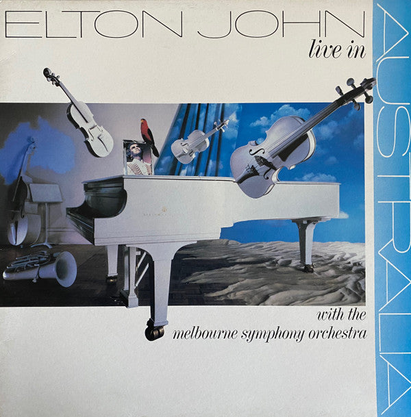 Elton John With The Melbourne Symphony Orchestra* : Live In Australia (2xLP, Album, Gat)