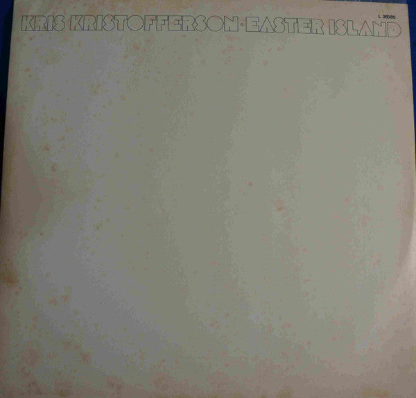 Kris Kristofferson : Easter Island (LP, Album)