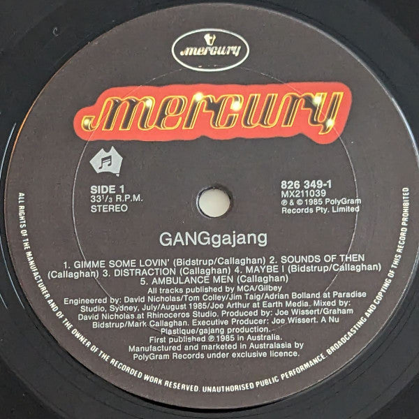 Ganggajang : GANGgajang (LP, Album)