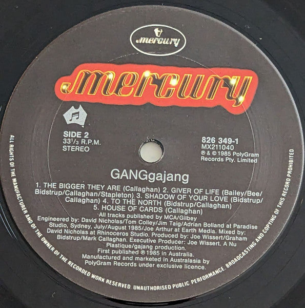 Ganggajang : GANGgajang (LP, Album)