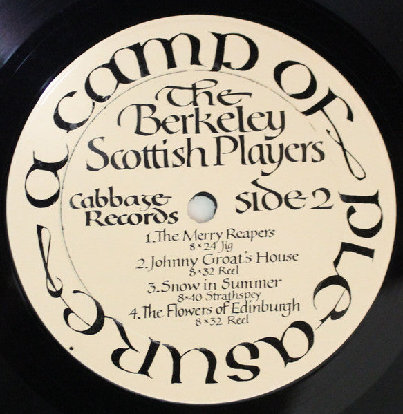 The Berkeley Scottish Players : A Camp Of Pleasure (LP, Album)