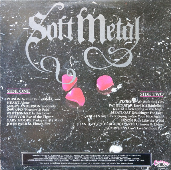 Various : Soft Metal (LP, Comp)