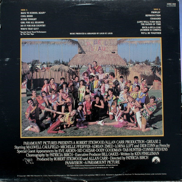 Various : Grease 2 (Original Soundtrack Recording) (LP, Album, Gat)