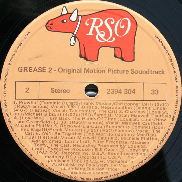 Various : Grease 2 (Original Soundtrack Recording) (LP, Album, Gat)