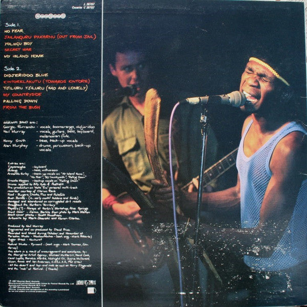 Warumpi Band : Go Bush! (LP, Album)