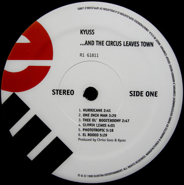 Kyuss : ...And The Circus Leaves Town (LP, Album, RE)