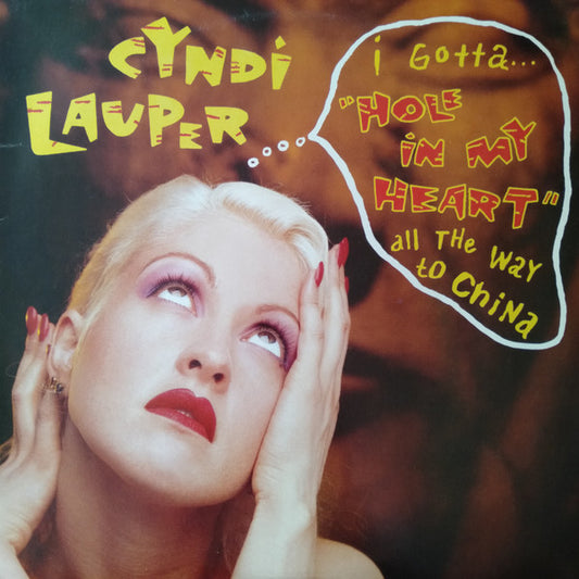 Cyndi Lauper : Hole In My Heart (All The Way To China) (12", Single)
