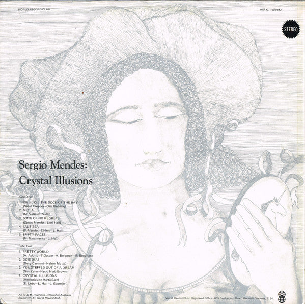 Sergio Mendes* : Crystal Illusions (LP, Album, Club)