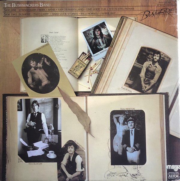 The Bushwackers : Bushfire (LP, Gat)
