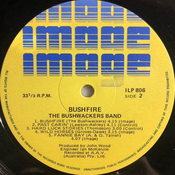 The Bushwackers : Bushfire (LP, Gat)